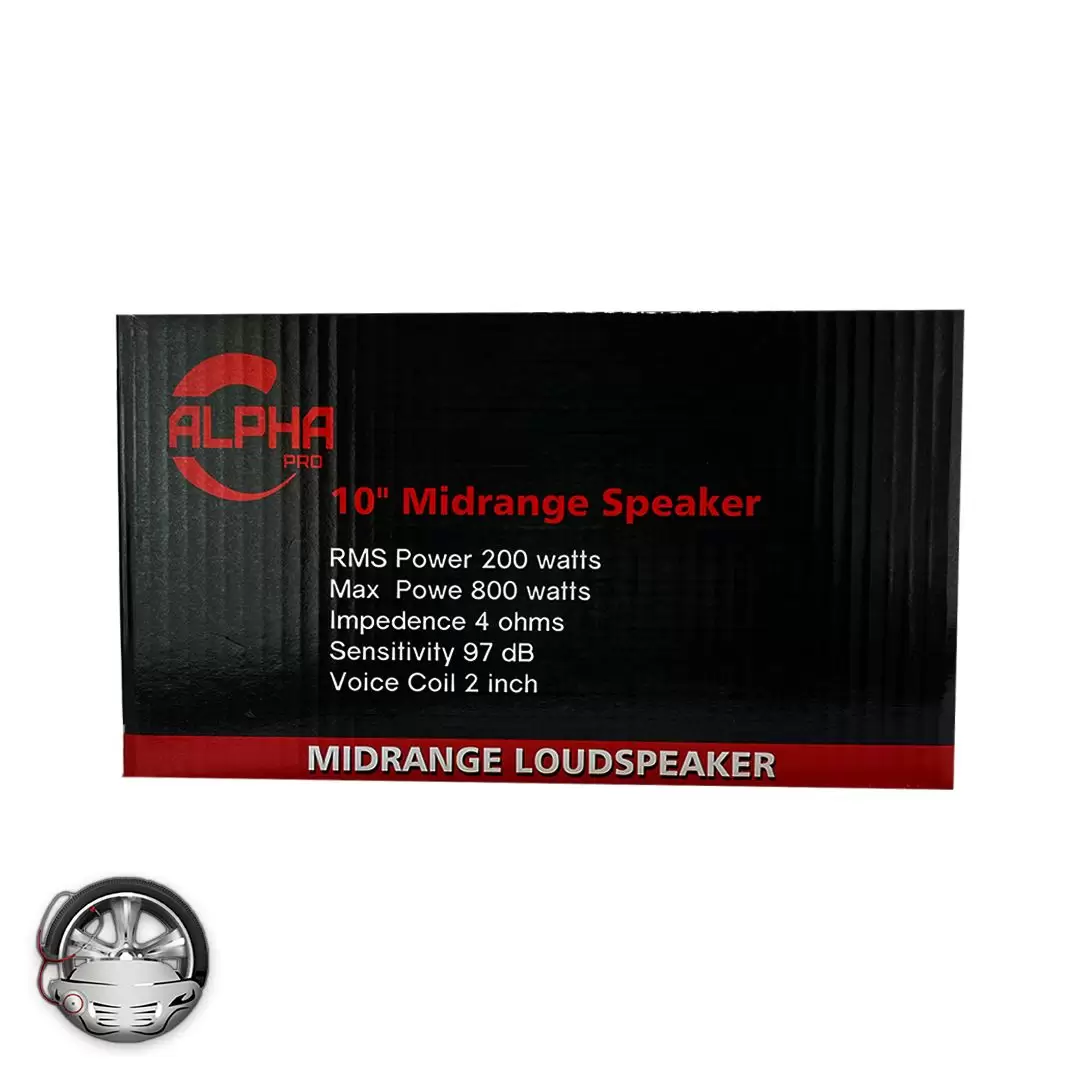 میدرنج ۱۰ اینچ آلفا پرو 100sq pro