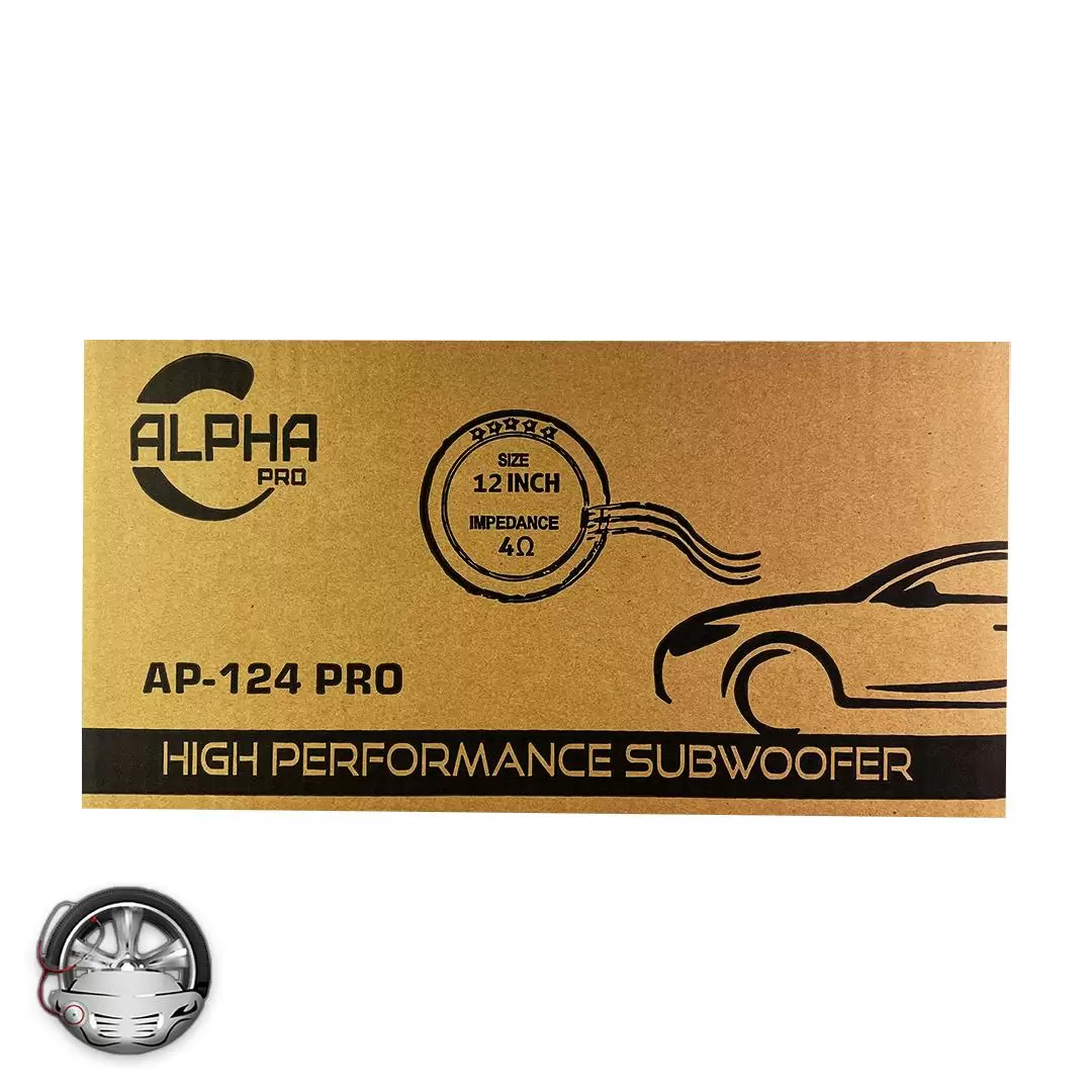 ساب ۱۲ اینچ تک کوئل آلفا پرو 124