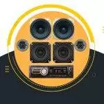 پکیج سیستم صوتی سایپا برنزی DR014